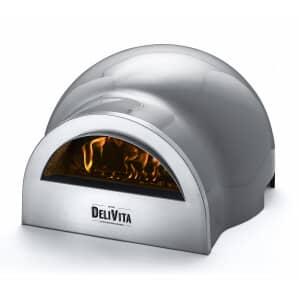 DeliVita Wood Fired Pizza Oven in Hale Grey