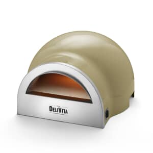 DeliVita Gas Eco Pizza Oven - Olive Green