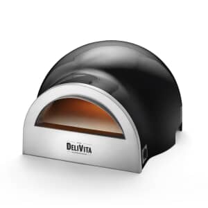 DeliVita Gas Eco Pizza Oven - Very Black