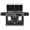 Pit Boss Memphis Ultimate Combo Gas and Charcoal BBQ/Smoker PBMEMU1 PLUS COVER AND REGULATOR KIT 4