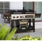 Pit Boss Memphis Ultimate Combo Gas and Charcoal BBQ/Smoker PBMEMU1 PLUS COVER AND REGULATOR KIT 8