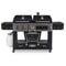 Pit Boss Memphis Ultimate Combo Gas and Charcoal BBQ/Smoker PBMEMU1 PLUS COVER AND REGULATOR KIT 1