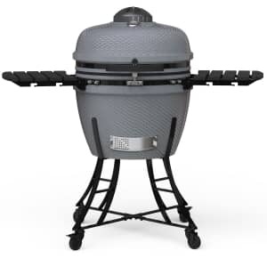 Pit Boss PBK24 Ceramic Kamado Charcoal Grill in Grey