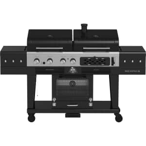 Pit Boss Memphis 2.0 Ultimate Combo Gas and Charcoal BBQ/Smoker PBMEMU2 PLUS GIFT