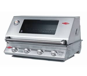BeefEater Signature S3000S 4 Burner Stainless Steel Cook Pack Built In Gas BBQ