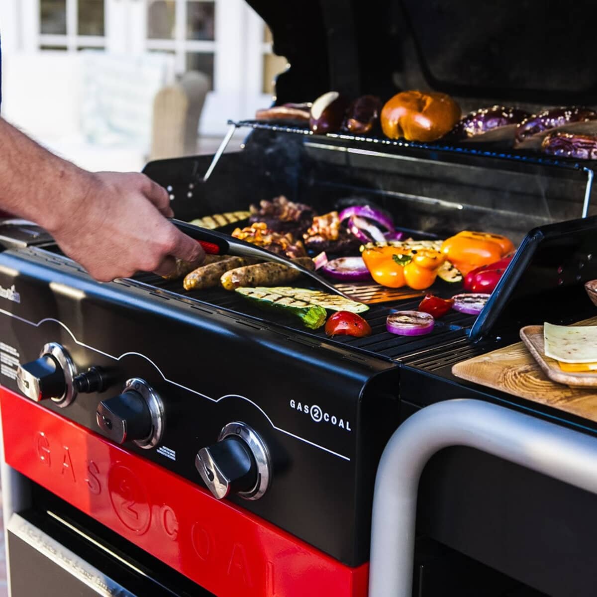 Char Broil Gas2coal 330 Hybrid Grill 140723 Bbq World Char Broil Gas2coal 330 Hybrid Grill 6