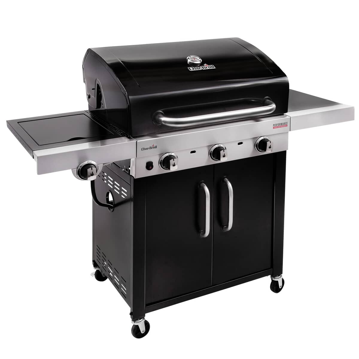 Stereotype Fjord Kong Lear Char Broil Performance 340 Black Gas BBQ (140743) - BBQ World