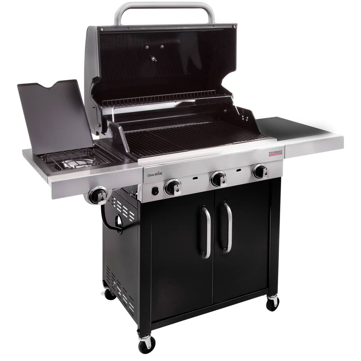 Stereotype Fjord Kong Lear Char Broil Performance 340 Black Gas BBQ (140743) - BBQ World