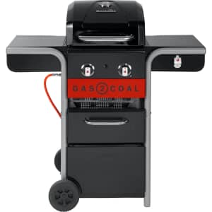 Char-Broil Gas2Coal 210 2.0 Hybrid Gas and Charcoal BBQ