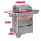 Char-Broil Gas2Coal 330 Hybrid Gas and Charcoal BBQ 11