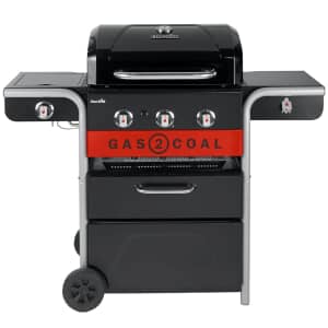 Char-Broil Gas2Coal 330 Hybrid Gas and Charcoal BBQ