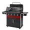 Char-Broil Gas2Coal 440 2.0 Hybrid Gas and Charcoal BBQ With Cover 7