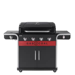 Char-Broil Gas2Coal 2.0 440 Hybrid Gas and Charcoal BBQ