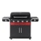 Char-Broil Gas2Coal 2.0 440 Hybrid Gas and Charcoal BBQ 1