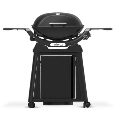 Weber Q2200N Gas Barbecue with Side Tables and Premium Cart