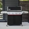 Weber Genesis E-435W with Sear Zone and Side Burner Gas BBQ 9