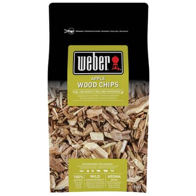 Weber Apple Wood Chips - 0.7kg