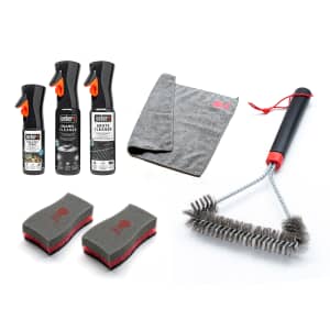 Weber Cleaning Kit For All Charcoal Barbecue Grills