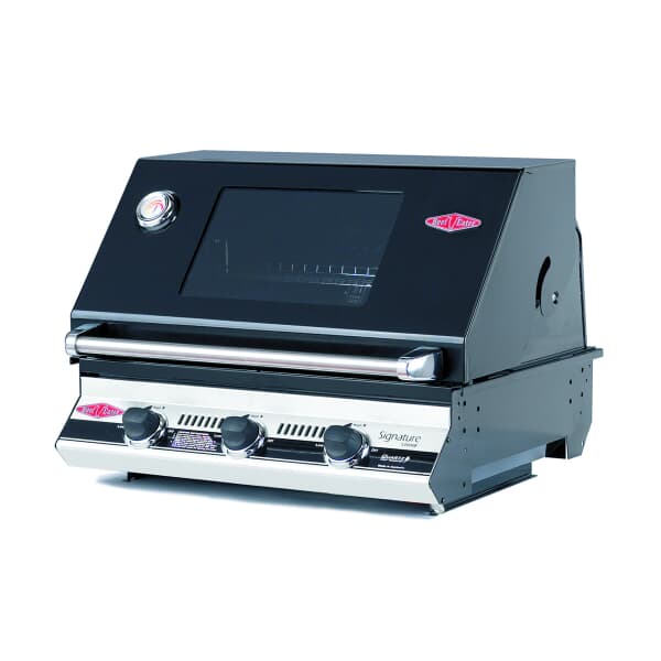 Beefeater Signature S3000E 3 Burner Black Built In Gas BBQ