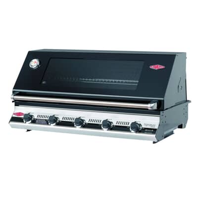 BeefEater Signature S3000E 5 Burner Black Built In Gas BBQ