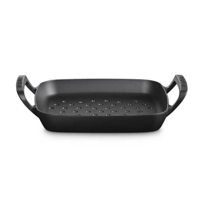Le Creuset BBQ Cast Iron Square Grill Basket 30cm