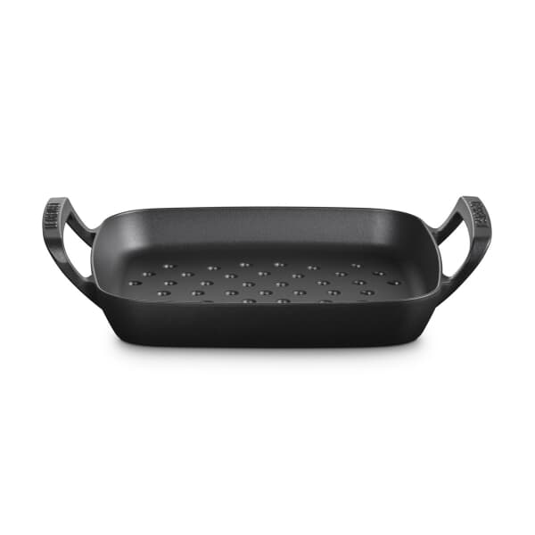 Le Creuset BBQ Cast Iron Square Grill Basket 30cm