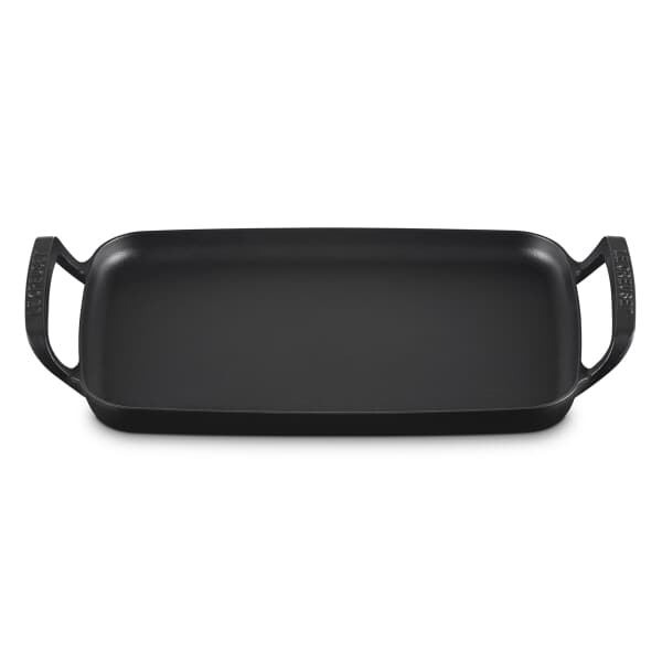Le Creuset BBQ Cast Iron Rectangular Plancha Griddle 40cm