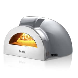 DeliVita Pro Dual Fuel Pizza Oven - Hale Grey