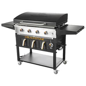 Blackstone 36 Inch 4 Burner Gas Griddle Plus with Air Fryer
