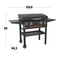 Blackstone 28 Inch 2 Burner Gas Plancha Griddle with Hood 3