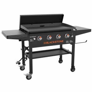 Blackstone 36 Inch 4 Burner Gas Plancha Griddle with Hard Cover