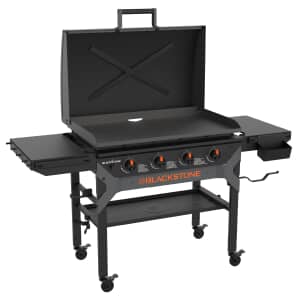 Blackstone 36 Inch Iron Forged Blackout Gas Griddle With Hood - NEW FOR 2026