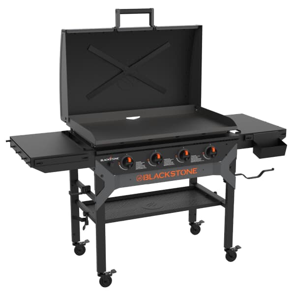 Blackstone 36 Inch 4 Burner Iron Forged Blackout Gas Griddle With Hood - NEW FOR 2026