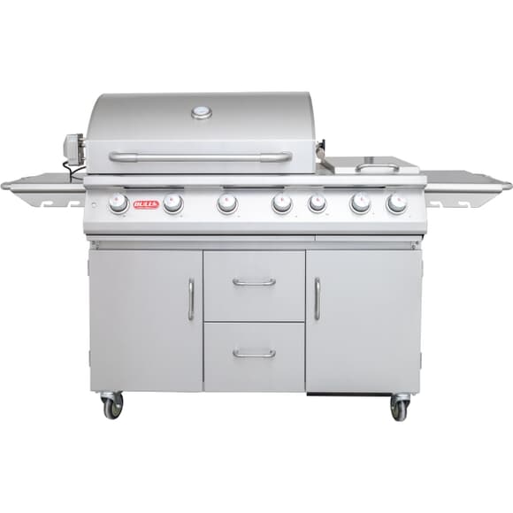 Bull 7 Burner Premium Cart Gas BBQ (Propane)