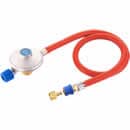 Cadac EN417 Threaded Disposable Gas Canister Regulator and Hose Kit - Quick Release
