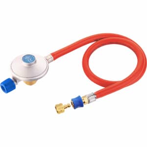 Cadac EN417 Threaded Disposable Gas Canister Regulator and Hose Kit - Quick Release
