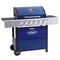 Outback Mercury 6 Burner Gas BBQ Blue - New for 2025 1