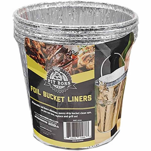 Pit Boss Foil Bucket Liner - 6 Pack