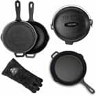 Pit Boss 6 Piece Cast Iron Starter Kit