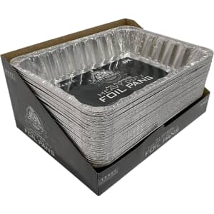 Pit Boss Foil Pans All Purpose Large - 4 Pack