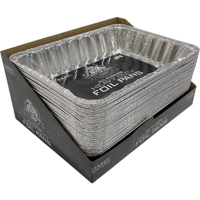 Pit Boss Foil Pans All Purpose Large - 4 Pack