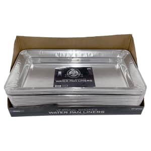 Foil Water Pan Liner - Pro 4 Vertical - 6 Pack 