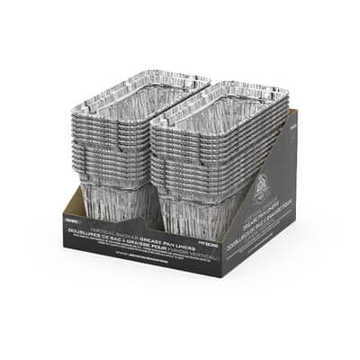 Pit Boss Foil Grease Pan Liners- Pro 4 Vertical - 6 Pack 