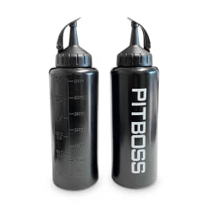 Pit Boss Squeeze Bottles Black  - 2 Pack