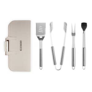 Le Creuset BBQ Set Of 4 Tools And Carry Bag
