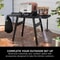 Ninja Woodfire Universal Adjustable Stand And Side Table Black 2
