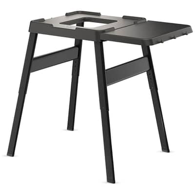 Ninja Woodfire Universal Adjustable Stand And Side Table Black