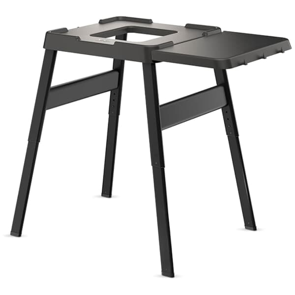 Ninja Woodfire Universal Adjustable Stand And Side Table Black
