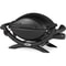 Weber Q1000 Portable Gas BBQ with Stand in Black 6
