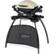 Weber Q1000 Portable Gas BBQ with Stand in Titanium 2